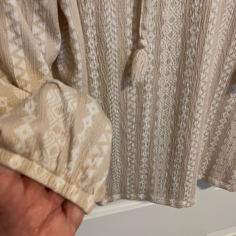 Belle by Kim Gravel Packabelle Gotta Getaway Tassel Top LGE - Picture 4 of 7